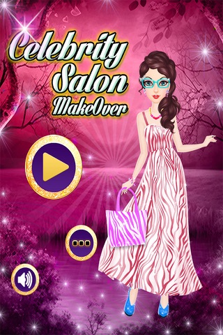 Celebrity Makeup Salon : spa dress up makeup games for girls screenshot 4