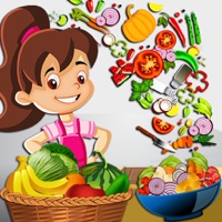 Fresh Salad Bar  Healthy Green Food making game for education  learning