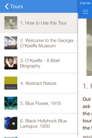 O'Keeffe Museum Tours screenshot 3