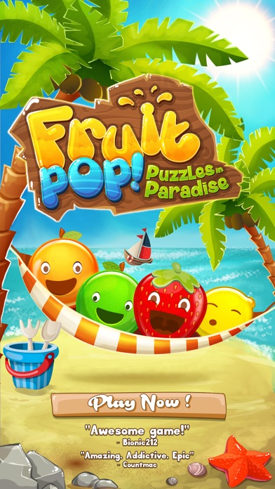 FRUIT POP! PUZZLES IN PARADISE - FRUIT POP SEQUEL 1.20 IOS