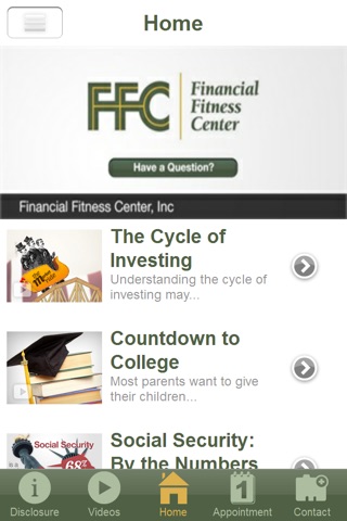 Financial Fitness Center, Inc screenshot 2