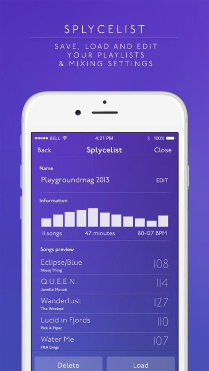 Splyce - fancy music player with automix. Pulselocker Edition! screenshot-3