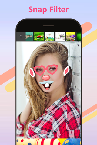Funny Face Filters & Stickers For Social Apps screenshot 2