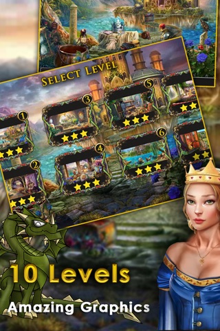 Princess and the Dragon - Hidden Object Game screenshot 2