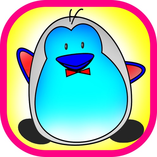 Coloring Book Kids Inside Paintbox Penguins Games Free Edition iOS App