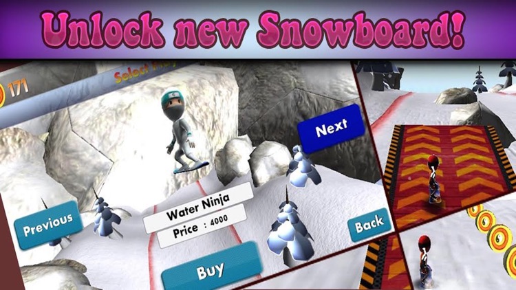 Super ninja snowboard 2016 : new free Snowboarding running & jumping game For Family Adult’s & Boy’s & Girl’s & Kid’s ninja Challenge