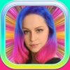 Mermaid Hairstyle Makeover for Girls – Rainbow Hair Dye.r, Color Changer and Wig Effect.s