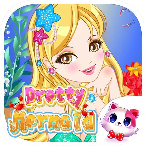 Pretty Mermaid Girls Makeup – Delicate Fashion Salon Game for Girls and Kids iOS App