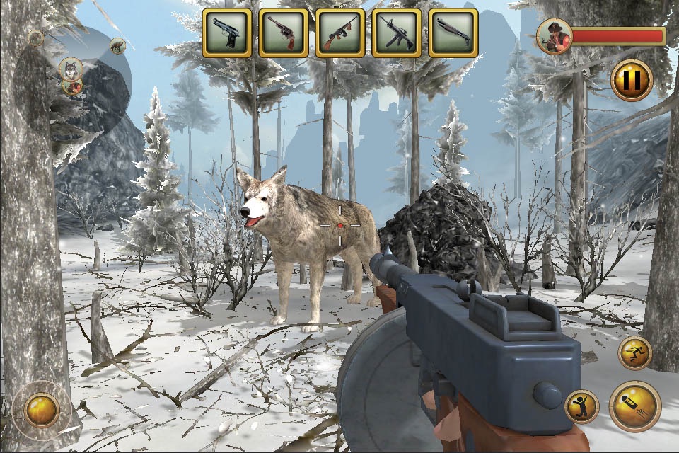 Deer Hunting 3D : Ice Age screenshot 2