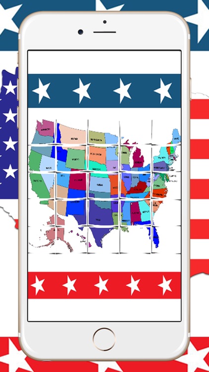 50 States Of United And America Capital Map Quiz