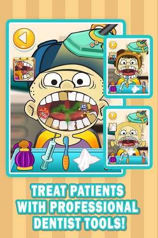 Crazy Little Eddy's Virtual Dentist – The Teeth Games for Kids Free screenshot 2