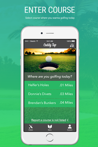 Caddy Tap (Golfer) screenshot 2