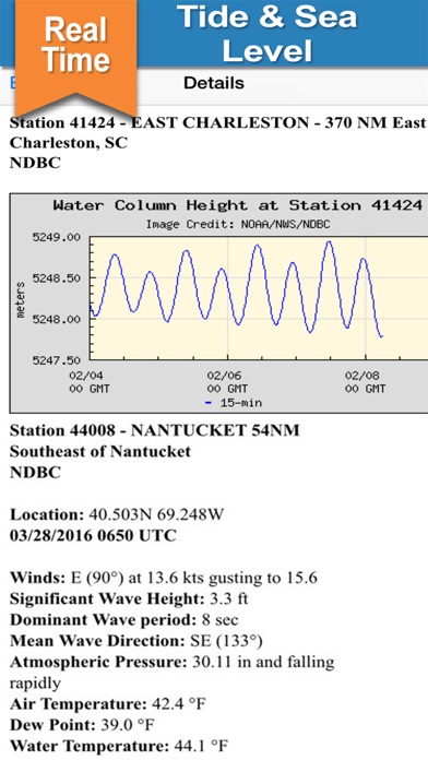 NOAA Buoy - Real Time Data on Stations & Shipsのおすすめ画像3