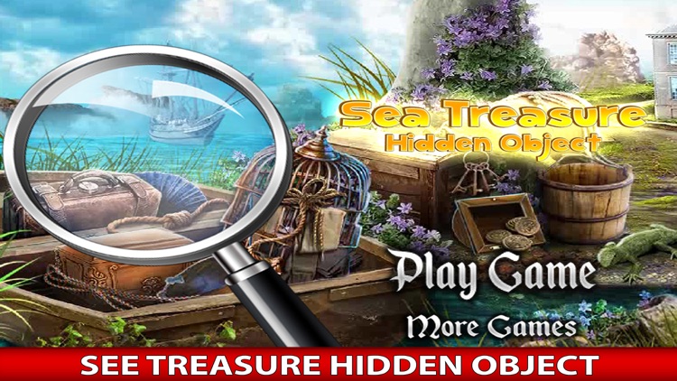 Sea Treasure - Hidden Objects Treasure hunt adventure game free screenshot-3