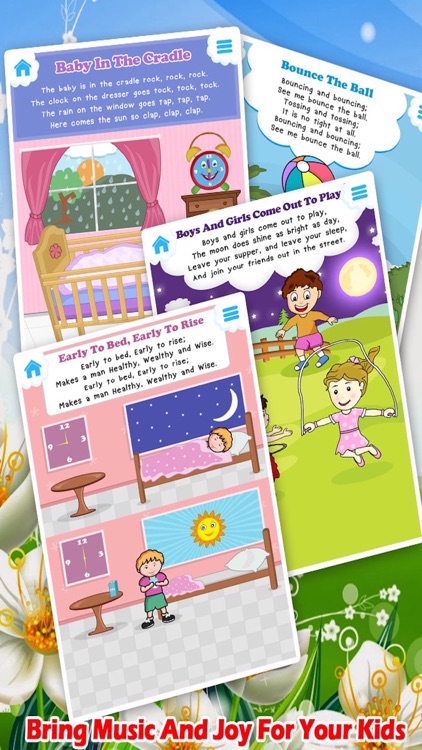 Kindergarten Nursery Rhymes - Collection Of Popular Rhymes For Preschooler