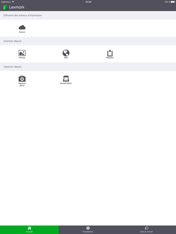 Screenshot #5 pour Lexmark Mobile Print