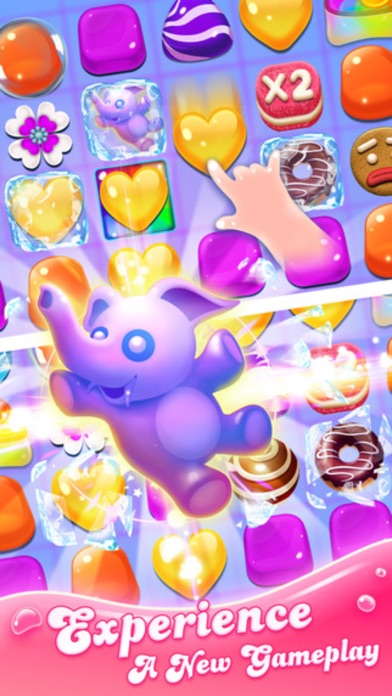 How to cancel & delete Candy Sweets Blast - 3 puzzle match splash mania from iphone & ipad 1