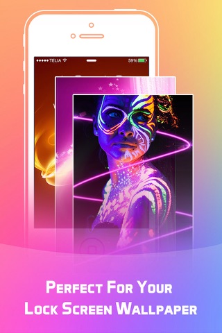 Glow Wallpapers & Backgrounds HD - Designer Themes Live Wallpapers & Dynamic Lock Screens screenshot 2