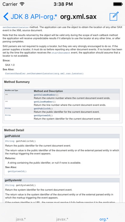 Java Platform, Standard Edition 8 API Specification