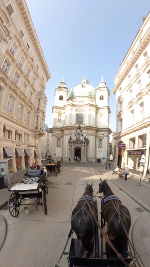 VR Virtual Reality Through Vienna in a Horse-Drawn Carriage (圖2)-速報App