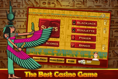A Pharaoh's Slots Casino - Journey to Egypt's Lucky 777 Treasure -  Vegas Style screenshot 2