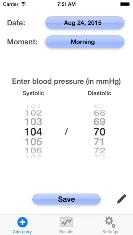 Game screenshot Blood Pressure Tracker - By Japps mod apk