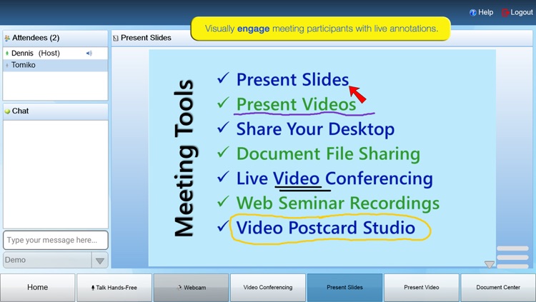 Live Conference PRO™ Web Meetings screenshot-3