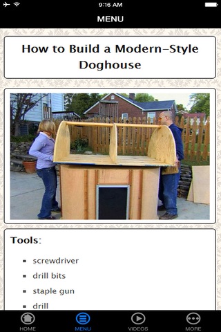 A+ How To Build Your Dog House - Step by Step Videos screenshot 4