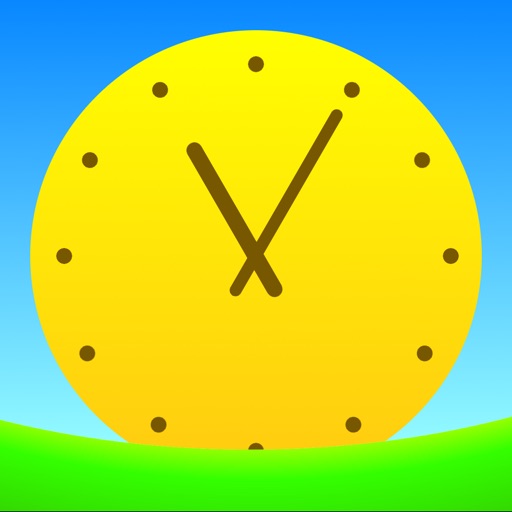 Clock Time Learning Icon