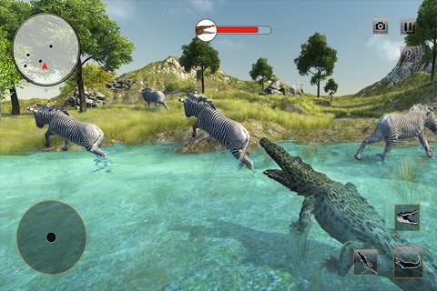 Wild Crocodile Attack Sim screenshot 3