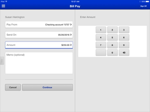 PriorityOne Business for iPad screenshot 3