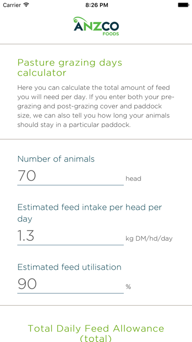 How to cancel & delete Anzco Sheep Intake Calculator from iphone & ipad 3