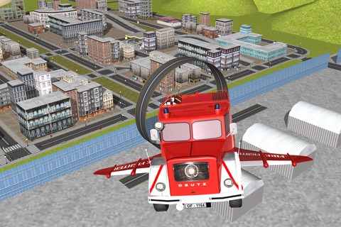 Free Flying Fighter Truck Call on Duty the City Hero screenshot 2