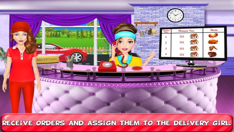 Food Fever Delivery Girl - Restaurant Crazy Chef Master Cooking Game For Girls & Kids screenshot-4