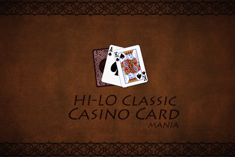 HiLo Classic Casino Card Mania - best gambling card betting game screenshot 3