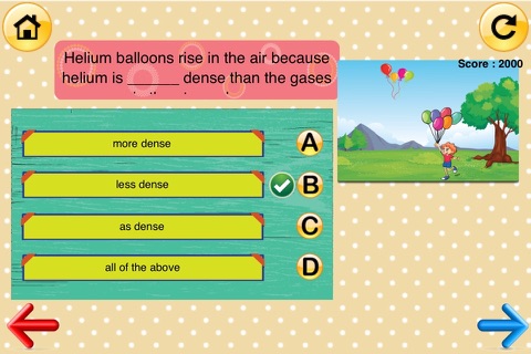 5th Grade Science Quiz # 1 for home school and classroom screenshot 3