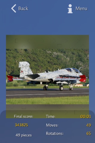 Airplanes Puzzles HD screenshot 3