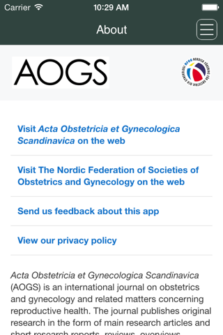 Acta Obstetricia et Gynecologica Scandinavica screenshot 3