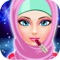 Be creative and be inspired with Hijab Make Up Salon, this game will let you choose from variety of beautifully and distinctly designed hijabs, and you will also get a handful choices of make ups, ranging from eyeshadow, lipsticks, to mascara