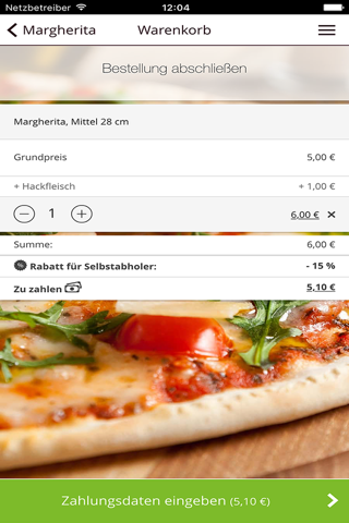 City Pizza App screenshot 3