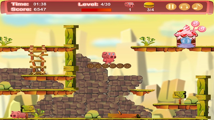 Little Pig Go Home:Run Adventure World screenshot-4