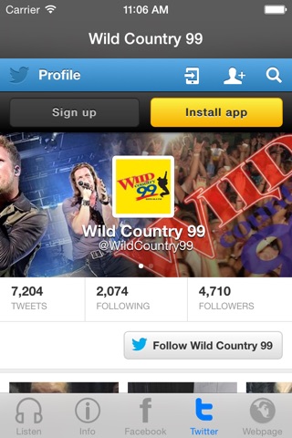 Wild Country 99FM screenshot 3