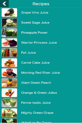 Healthy and Fresh Juice Recipes - náhled