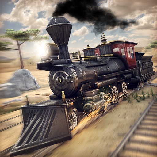 Funny Train RailRoad Racing Simulator Game For Pros Icon