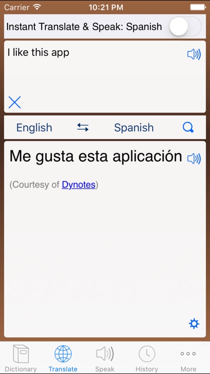 Multi Lang Dictionary and Translator + Text to Speech with English Spanish Chinese French German Korean Russian and more!