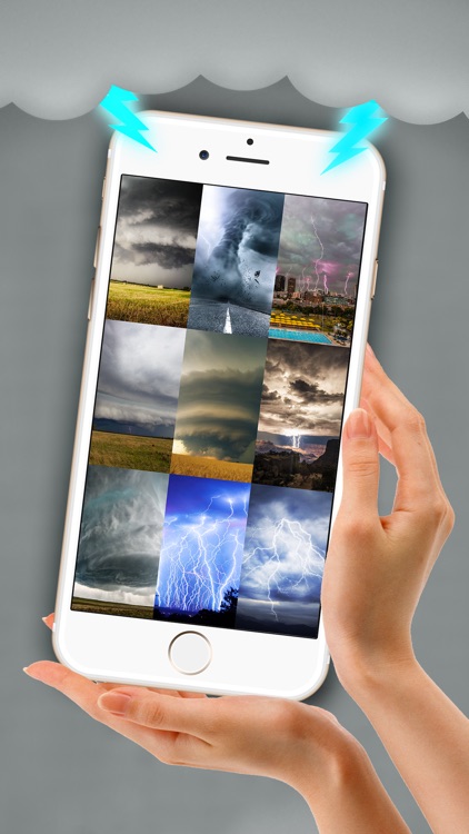 Thunder-Storm Wallpaper – Cool Lightning Lock-Screen & Dark Background Design.s