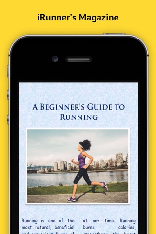 iRunner’s Magazine - The Best new Running, Fitness and Nutrition Magazine screenshot 3
