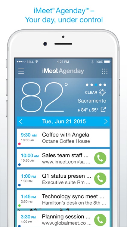 iMeet Agenday screenshot-0