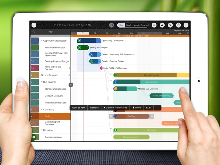QuickPlan Pro - Project Plan, Schedule Management screenshot-0