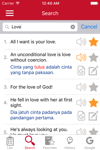 English - Indonesian Common Phrases screenshot 3